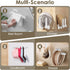 2 Packs Hat Racks Organizers for Baseball Caps, Hat Holder Storage on Closet Wall,Hat Hanger for Closet,Hat Hooks Can Hold More Than 15 Hats(White...