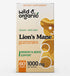 Wild & Organic Lion's Mane Gummies 1000mg - Natural, Vegan Hericium Erinaceus Mushroom Supplement - Brain Health, Focus, Immune, Antioxidant Suppo...