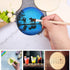 25 Pcs 4 Inch Wood Circles, Unfinished Wood Circles Round Disc Cutouts, 1/9 Inch Blank Round Wooden Circles for DIY Crafts, Painting, Staining, Co...