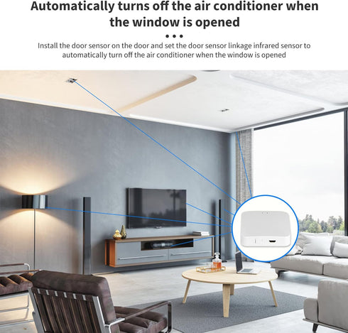 Mini Gateway, Gateway Smart Gateway Remote Control Micro USB Port Gateway Hub Remote Control Smart Hub for TUYA for Home Appliances......
