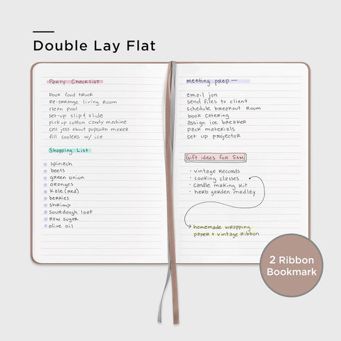 &And Per Se Lined Journal Notebook, 160 Pages, A5 5.7 x 8 inches College Ruled Thick Paper Notebook Journals for Writing, Hardcover Notebooks for ...