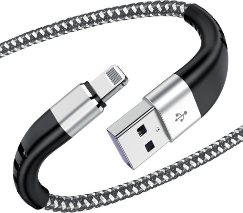 Essri 2Pack for iPhone Charger Cord 10FT, Lighting Cable 10 Feet to USB Charging Cable, Nylon Braided Charging Cord 10 Foot Compatible with iPhone...