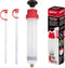 SEDY Fluid Extractor - 200cc Multi-Purpose Syringe, Oil Suction Pump, Manual Extraction and Filling Pump, Automotive Oil Syringe...