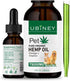 Hemp Oil for Dogs and Cats,2-Pack Hemp for Dogs 100% Organic with Omega 3, 6, and 9 Fatty Acids (2 Oz), Vitamin E, C, Cat and Dog Anxiety Relief, ...
