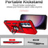 SunStory Military-Grade Case for Samsung Galaxy S23 FE 5G - With HD Screen Protector, Slide Camera Cover & Kickstand - Red...