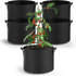 5-Pack Grow Bags 5 Gallon Thickened Plant Grow Bags Multi-Purpose Nonwoven Fabric Pots with Durable Handles, Outdoor Garden Plant Pots for Fruits ...