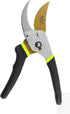 QY-731L Traditional Bypass Pruning 8.5" Titanium Blade- Handheld Gardening Tools Shears...