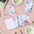 Flower Daily Prayer Faith Journals for Women, Rustic Floral Patterned Bible Verse Notebooks Inspirational Scripture Quotes Pocket Notepads, School...