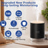 SZO Colorful Mini Humidifier, USB Rechargeable Humidifier, 4 Modes Super Quiet, Humidifiers For Bedroom,Suitable For Travel Office Family-Black...