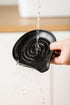 LAUCHUH Spoon Rest, Cooking Spoon Holder for Stove Top Large Kitchen Spatula Holder for Spoons, Ladles, Tongs, Mother's Day Gifts, Set of 2, Black...