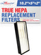LifeSupplyUSA True HEPA Filter Replacement Compatible with Honeywell HRF-H1 HRF-H2 HPA050 HPA150 HPA060 HPA160 HHT055 HHT155, Filter H Air Purifie...