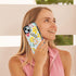 HAOPINSH for iPhone 13/ iPhone 14 Wallet Case with Card Holder, 360°Rotation Ring Kickstand, Floral Flower Pattern, RFID Blocking Leather for Girl...