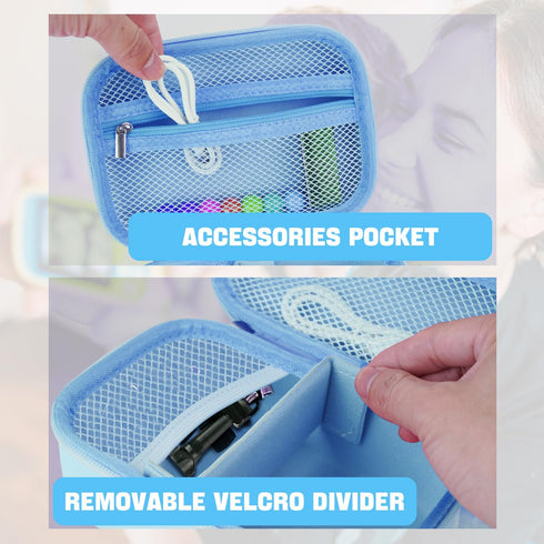 Kids Camera Case Compatible with Agoigo/ESOXOFFORE/GKTZ/Anchioo/MINIBEAR/Seckton/Goopow Digital Waterproof Camera Portable Instant Print Cameras S...