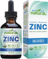 Organic Liquid Zinc Drops Supplement with Zinc Picolinate and Bisglycinate 4 fl, USDA Organic, Gluten-Free, Vegan and GMO-Free (Unflavored)...