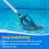 Universal Pool Vacuum Hose 48" Long Fit for Kreepy Krauly, Baracuda G3/G4, Hayward Navigator, Pool Vac Ultra and Most Automatic Pool Vacuum Cleane...