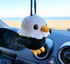 Handmade Baby Eagle, Crochet Car Rear View Mirror Holder, Hanging Accessories Ornaments Cute Rearview Mirror Charm....