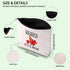 FOTAP Sebastian Movie Inspired Gift The Human World It’s A Mess Cosmetic Bag Mermaid Movie Fan Gift Sebastian Crab Quote Makeup Bag (A MESS)...