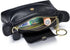 Women's Leather Coin Purse with KeyChain, Small Leather Pouch with Zipper for Women Fashionable Wallet Leather Classic Money Bag(Black), US-Bag-02...