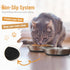 Cat Bowls, 2 Pcs Stainless Steel Cat Bowls for Food and Water, Whisker Fatigue Shallow Non-Slip Cat Dishes Plates for Small Dog Puppies Cats...