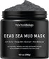 New York Biology Dead Sea Mud Mask for Face and Body - Spa Quality Pore Reducer for Acne, Blackheads & Oily Skin, Natural Skincare for Women, Men ...