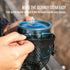 TiTo Titanium Cup Titanium Pot with Lid Ultralight Portable 300ml Foldable Handle Camping Tea Coffee Water Mug for Outdoor Backpacking Hiking Picn...