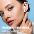A6 Wireless Earbuds 60H Playtime in-Ear Bluetooth 5.3 Headphones with LED Power Display IPX5 Waterproof Earphones Immersive Stereo Sound Deep Bass...