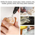 6mm Diamond Drill Grinding Bit Set, 1/8 Shank Stone Carving Set Diamond Burr Bits for Stone Ceramic Carving, Grinding, Polishing, Engraving, Sandi...