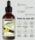 Vanilla Bean Essential Oil Warm Scented Oils Perfume Air Freshener Diffuser Candle Making Aroma Refill Wick Scent Skin Fragrance Oil 4 Fl Oz...