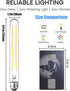 Dimmable T10 LED Edison Bulbs, Neutral White 4000K, 8.9inch Long Tubular Light Bulb, 8 Watt Vintage Long Tube LED Filament Bulb,800lm,E26 Base Led...