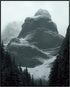 Posterizer 1 pcs-beautiful nature scene with evergreen trees and mountains 8-Landscape & Nature Art-Gift for Art Lovers-Decor for Home & Office- u...