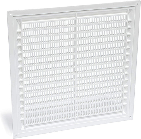 Vent Systems 8'' x 8" Inch Pack of 2 Air Vent Cover Plastic Air Return Grill HVAC Vent Cover for Home Improvement Vent Duct Cover 200x200mm...