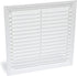 Vent Systems 8'' x 8" Inch Pack of 2 Air Vent Cover Plastic Air Return Grill HVAC Vent Cover for Home Improvement Vent Duct Cover 200x200mm...