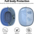 Silicon Case Cover for AirPods Max Headphones, Clear Soft TPU Ear Cups Cover/Ear Pad Case Cover/Headband Cover for AirPods Max, Transparent Access...