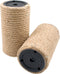 2 Pack Cat Scratching Posts Jute Rope Replacement Scratcher Refill Post for Cats Cube Tower Kittens Scratch Pole Perch Interactive Toys Carpeted F...