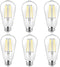 WIHTU Vintage LED Edison Bulbs, 6W Equivalent 60W, ST58 Antique LED Filament Bulbs, LED Light Bulbs with 95+ CRI, High Brightness Daylight 4000K, ...
