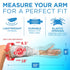 100% Waterproof Cast Covers for Shower Arm - Tight Seal - 3pk Adult Reusable Cast Protectors - Half Arm Bag Sleeves...