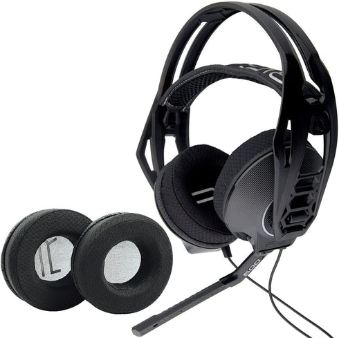 RIG 400HX Replacement Headphone Earpads Protein Fabric Ear Pads Cushions Cover Repair Parts Compatible with Plantronics RIG 400HX / RIG 500HX Ster...