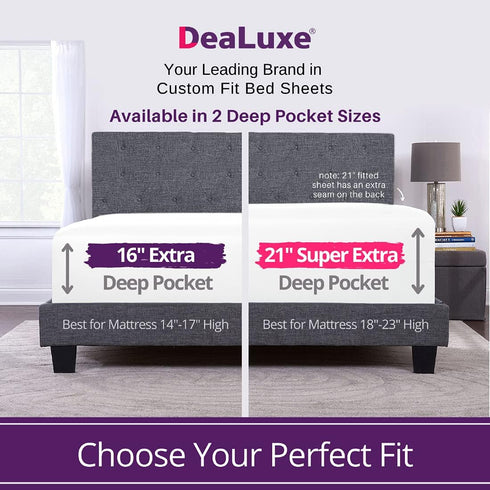 White Fitted Sheet – Twin Fitted Sheets Only – Microfiber Fitted Sheets 1 Pack Single Fitted Sheet Twin Size Fitted Bed Sheet – Twin Bed Fitted Sh...