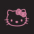 CHROMA 001122 Cling Bling 'Hello Kitty' Decal Pink, 4" x 5"...