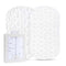 Ely’s & Co. Bassinet Sheets, Baby Boy/Girl Fitted Bassinet Mattress Sheet Set - 2 Pack, 100% Jersey Knit Cotton, fits Oval, Hourglass and Rectangl...