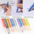 Nail Art Graffiti Pen Set 12Pcs Waterproof Drawing Marker Pen For Nails Neon Enamels Black White Quick Dry Nail Art Painting Pen DIY Abstract Line...