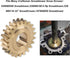 51405MA 51279MA Worm Gear & Gasket Kit Compatible With Craftsman SnowThrower for 2 Dual Stage Snowblower 536886540 536886180 601002109, Replaces M...
