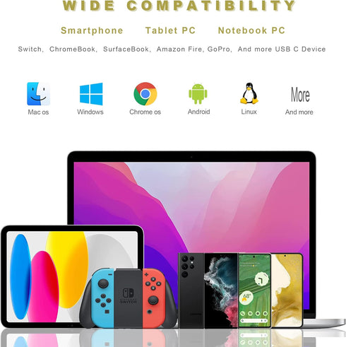 USB C to USB Adapter 3.1 Gen 2, 10Gbps USB to USB C Adapter, USB-C Male to USB 3.0 A Female USB 3.2 Type C OTG Converter for MacBook pro Laptop PC...