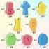 Vansolinne Sponges Cleaning Kitchen Sponges Easter Sponge Cleaning Kitchen Gifts for Easter Household Scouring Pads 8PCS Dual-Sided Sponge Scratch...