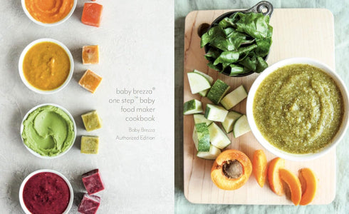 Baby Brezza Organic Baby Food Cookbook - Easy Food Maker Puree and Whole Food Recipes for Your Baby or Toddler...
