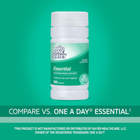 21st Century One Daily Essential Tablets, 100 Count...