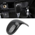 Keenso Gear Shift Knob Cover, Carbon Fiber ABS Shift Knob Trim Antiscratch Lightweight Fit for Navara Frontier NP300 2015?2019 Car interior and ex...