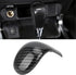 Carbon Fiber Style Interior Gear Shift Knob,Carbon Fiber Style Gear Shift Knob Cover Fit for Nissan Navara Frontier NP300 2015?2019...