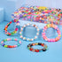 1000PCS Polymer Clay Beads Bracelet Making kit, 24 Style Cute Fun Beads Flower Animal Rainbow Eye Charms for Jewelry Necklace Earring Making DIY A...