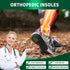 Plantar Fasciitis Orthotic Shoe Insoles, QBK High Arch Support Inserts for Dispersal Heel Pressure and Pain Relief?L...